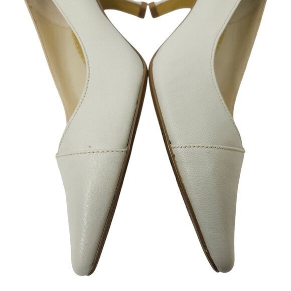 Bella Vita WOW Bone Pump Womens Size 6.5 W Kitten Heel Leather Kidskin NEW - Picture 14 of 15